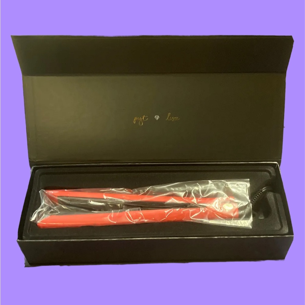 PYT HAIR Ion Fusion 2.0 Pro Digital Ceramic Styler in coral NIB MSRP $300